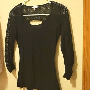 Candies size S half sleeve with lace top
